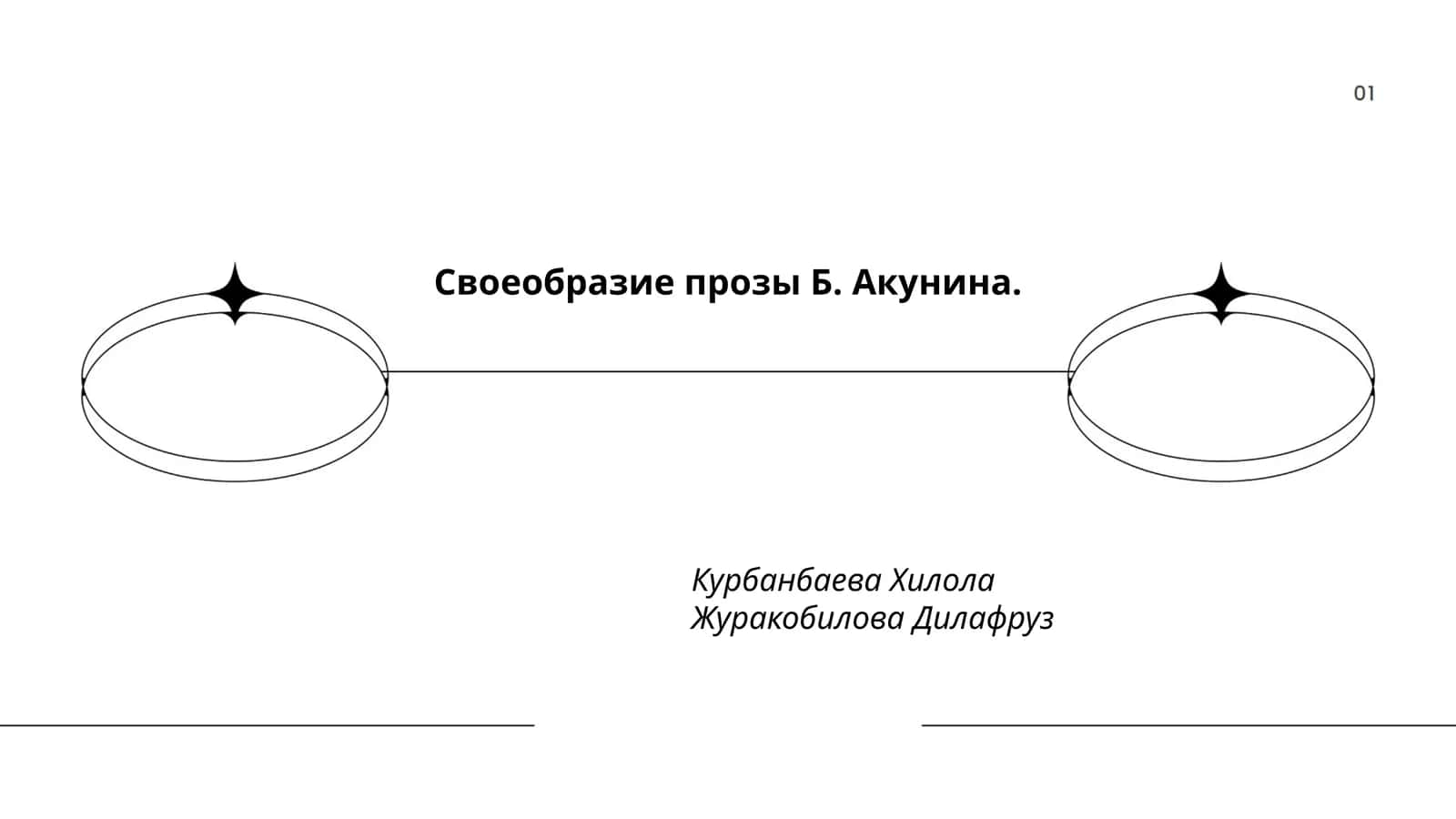 Своеобразие прозы Б. Акунина 1