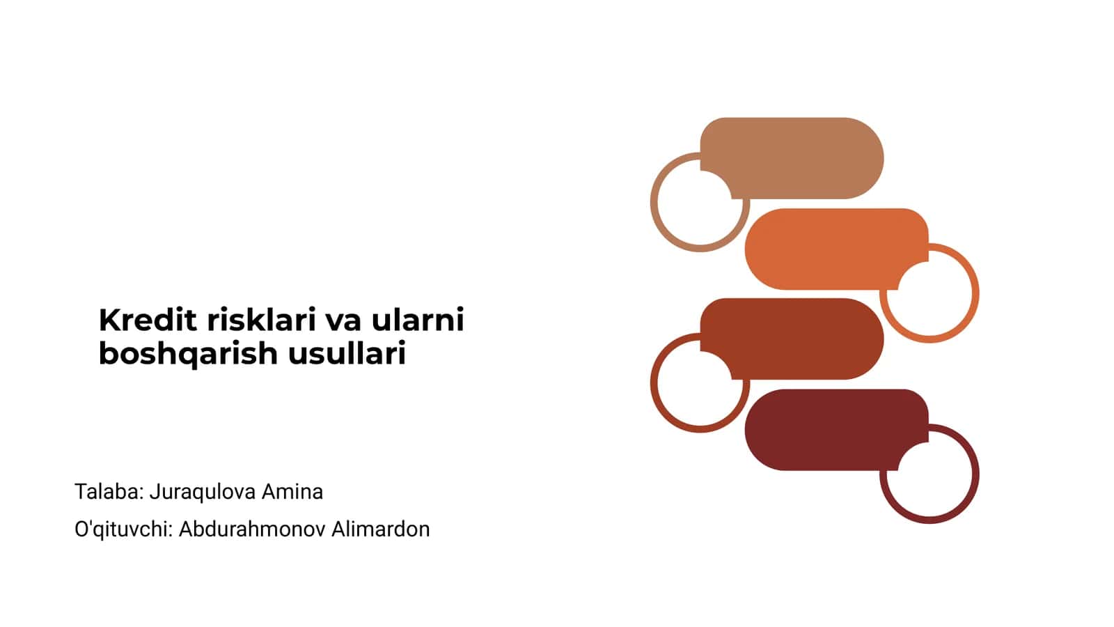Kredit risklari va ularni boshqarish usullari 1