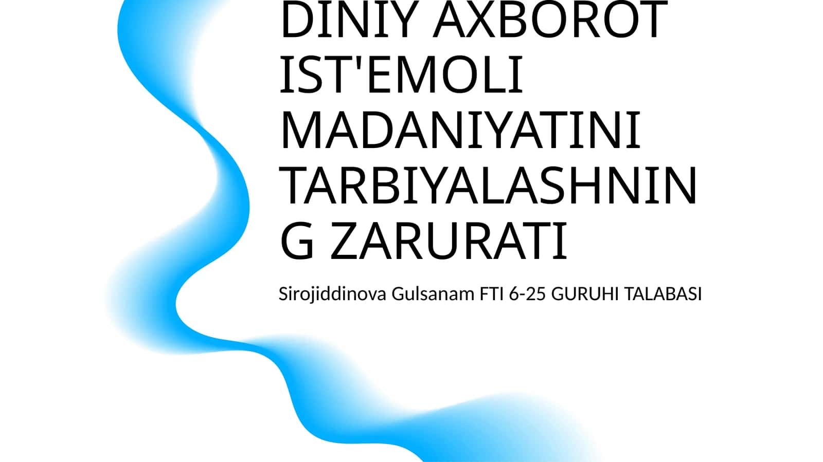 IJTIMOIY TARMOQLARDA DINIY AXBOROT IST'EMOLI MADANIYATINI TARBIYALASHNING ZARURATI 1