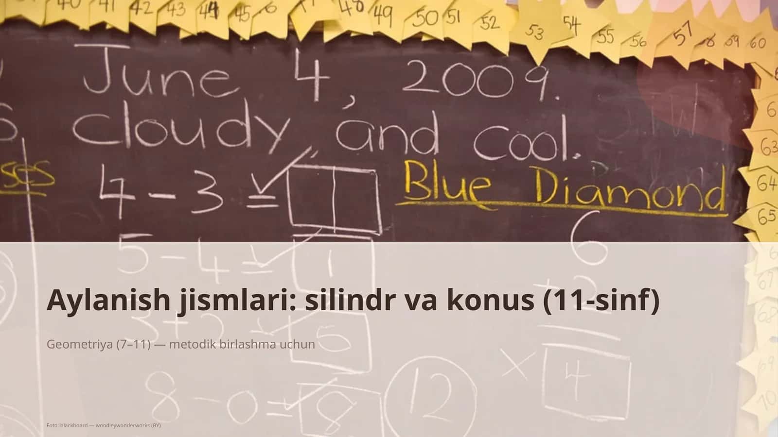 Aylanish jismlari: silindr va konus (11-sinf) 1