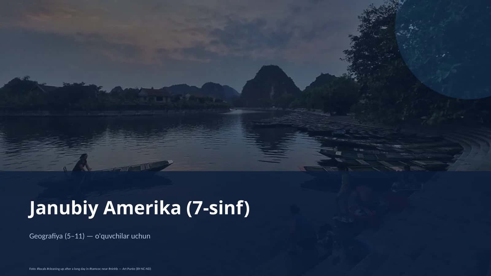Janubiy Amerika (7-sinf) 1