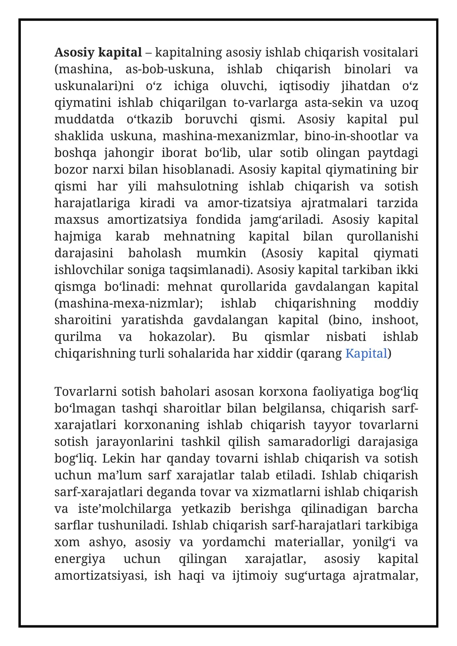 Asosiy kapital 1
