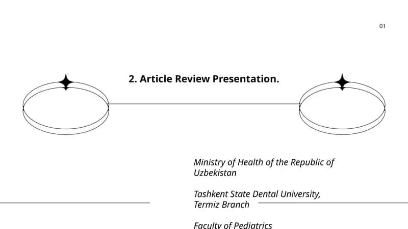 Article Review Presentation 1