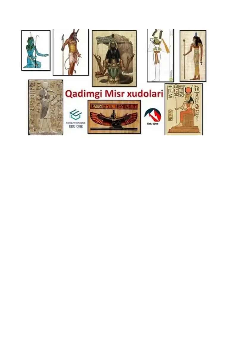 Qadimgi Misr dini. 6- sinf - Tarix - Slaydlar (maktab darsliklari bo'yicha) 1