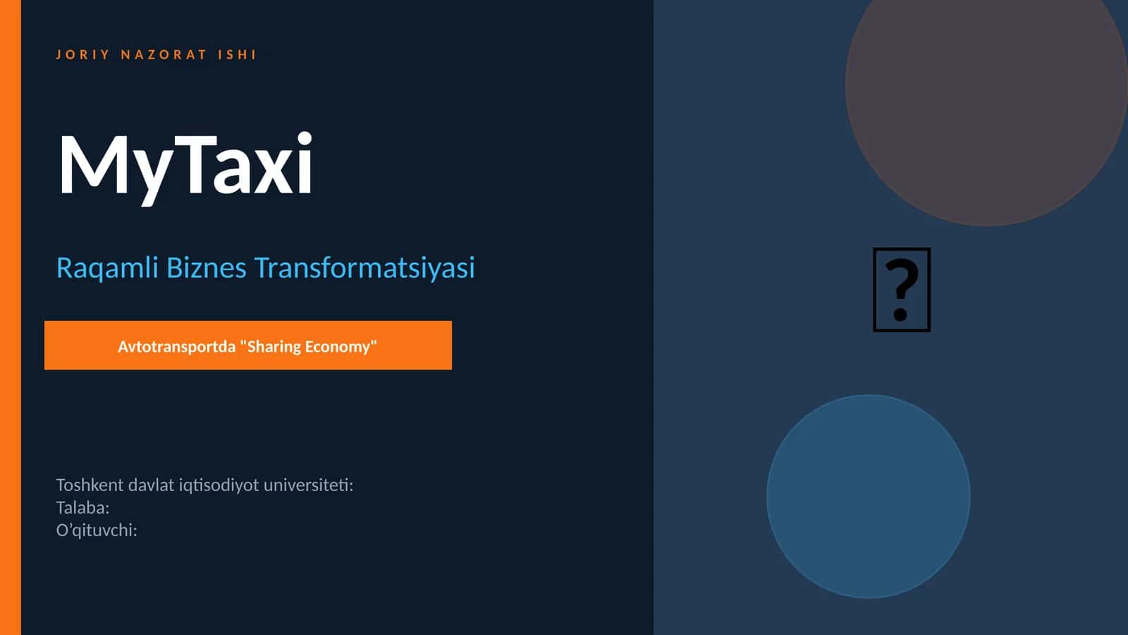 MyTaxi 1