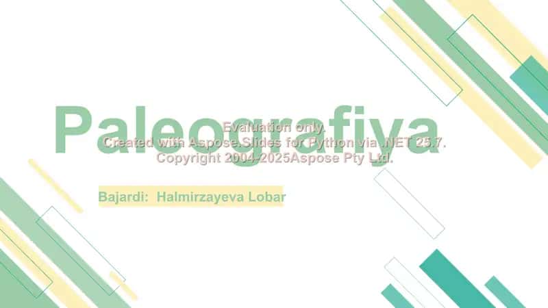 Paleografiya 1