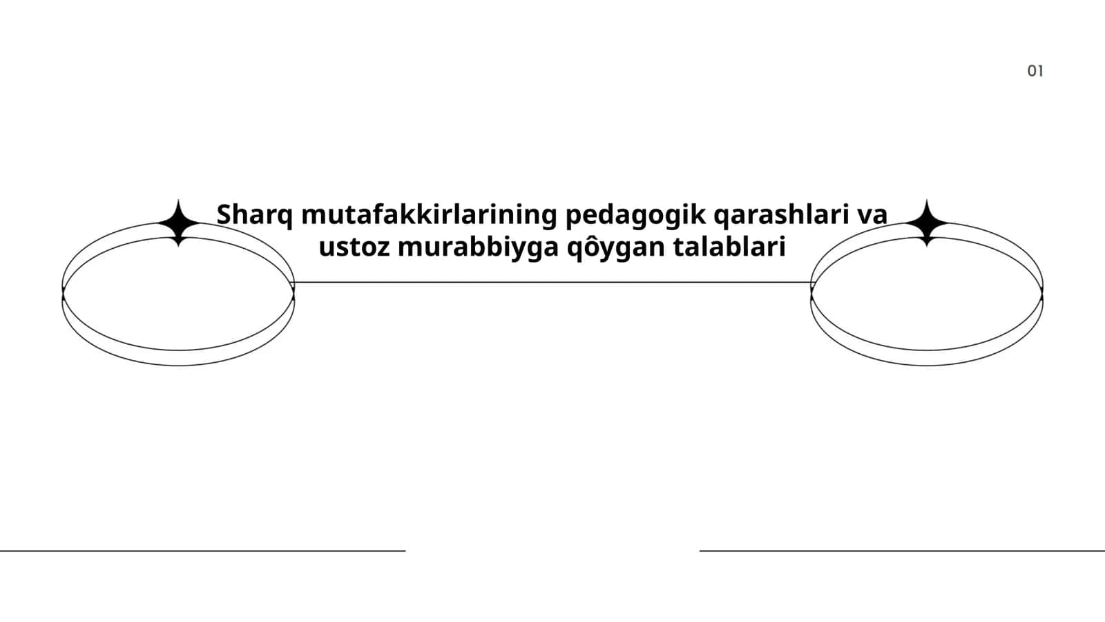 Sharq mutafakkirlarining pedagogik qarashlari va ustoz murabbiyga qôygan talablari 1