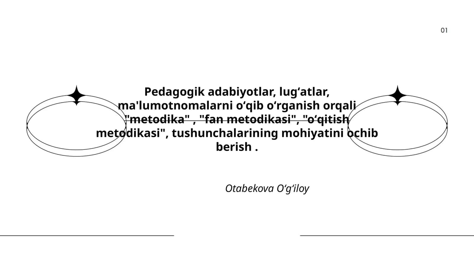 Pedagogik adabiyotlar va ma'lumotnomalar 1