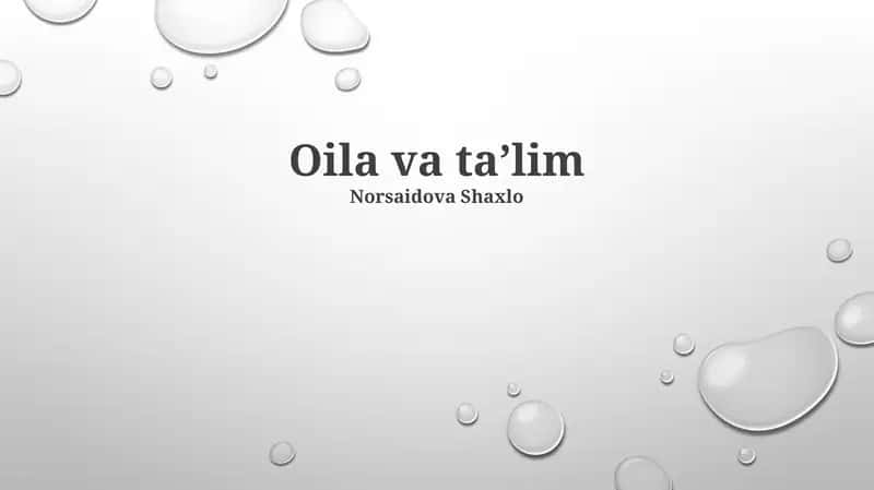 Neft va Ta'limdagi Texnologik Taraqqiyot 1