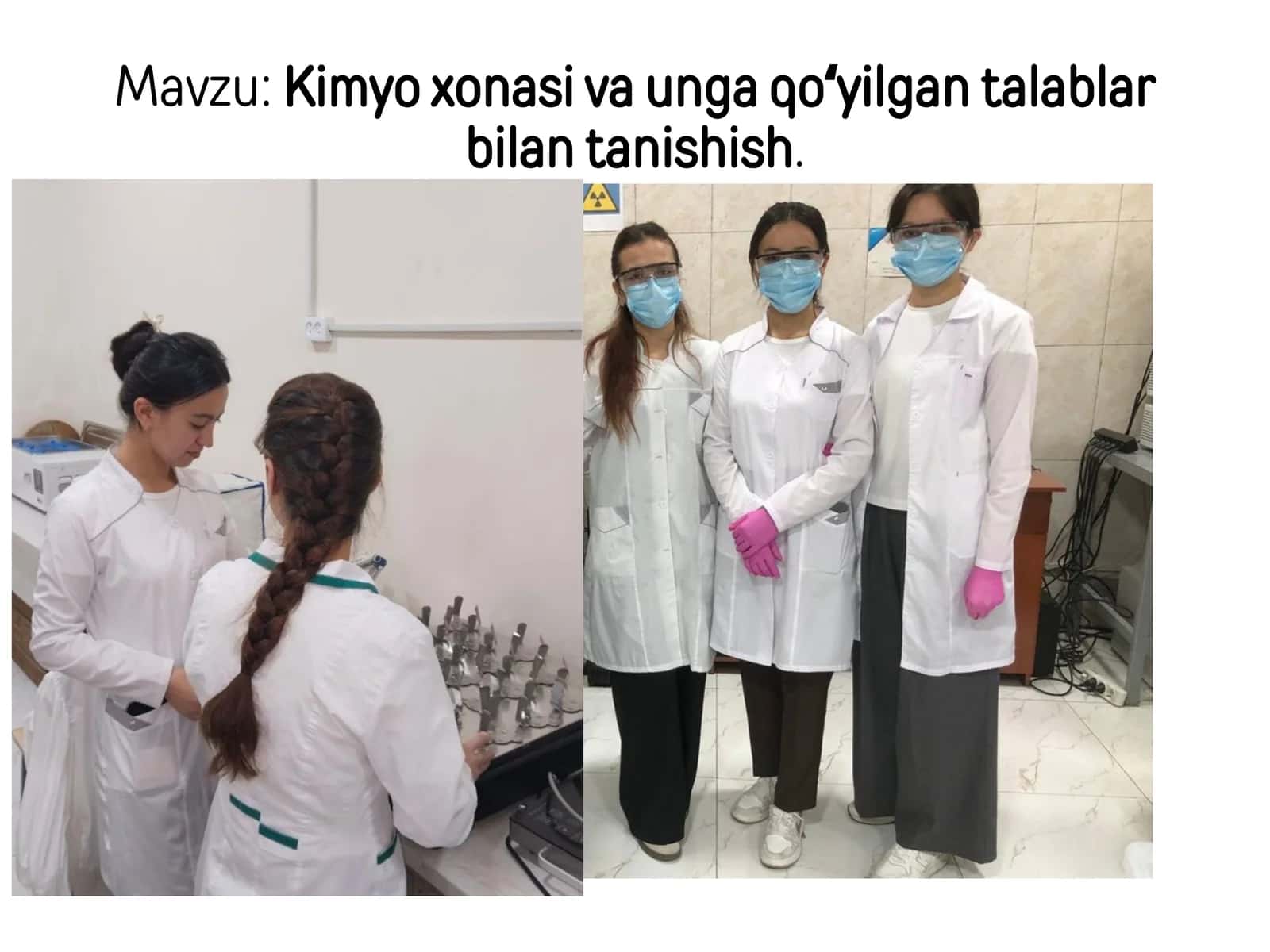 Kimyoxona O'qiydi 1