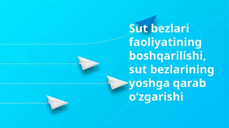 Ko'krak bezining faoliyatini boshqarish 1