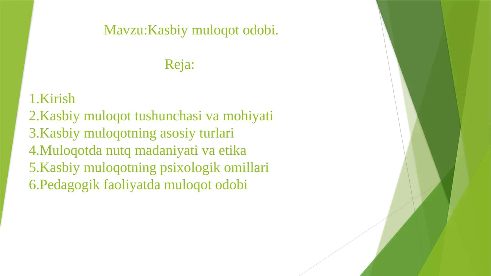 Kasbiymuloqotodobi 1