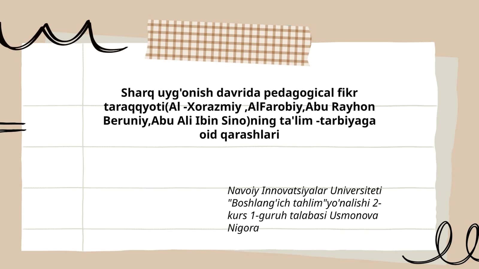 Sharq uyg'onish davrida pedagogical fikr taraqqyoti 1