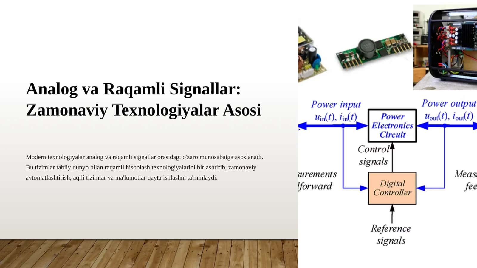 Analog va Raqamli Signallar: Zamonaviy Texnologiyalar Asosi 1