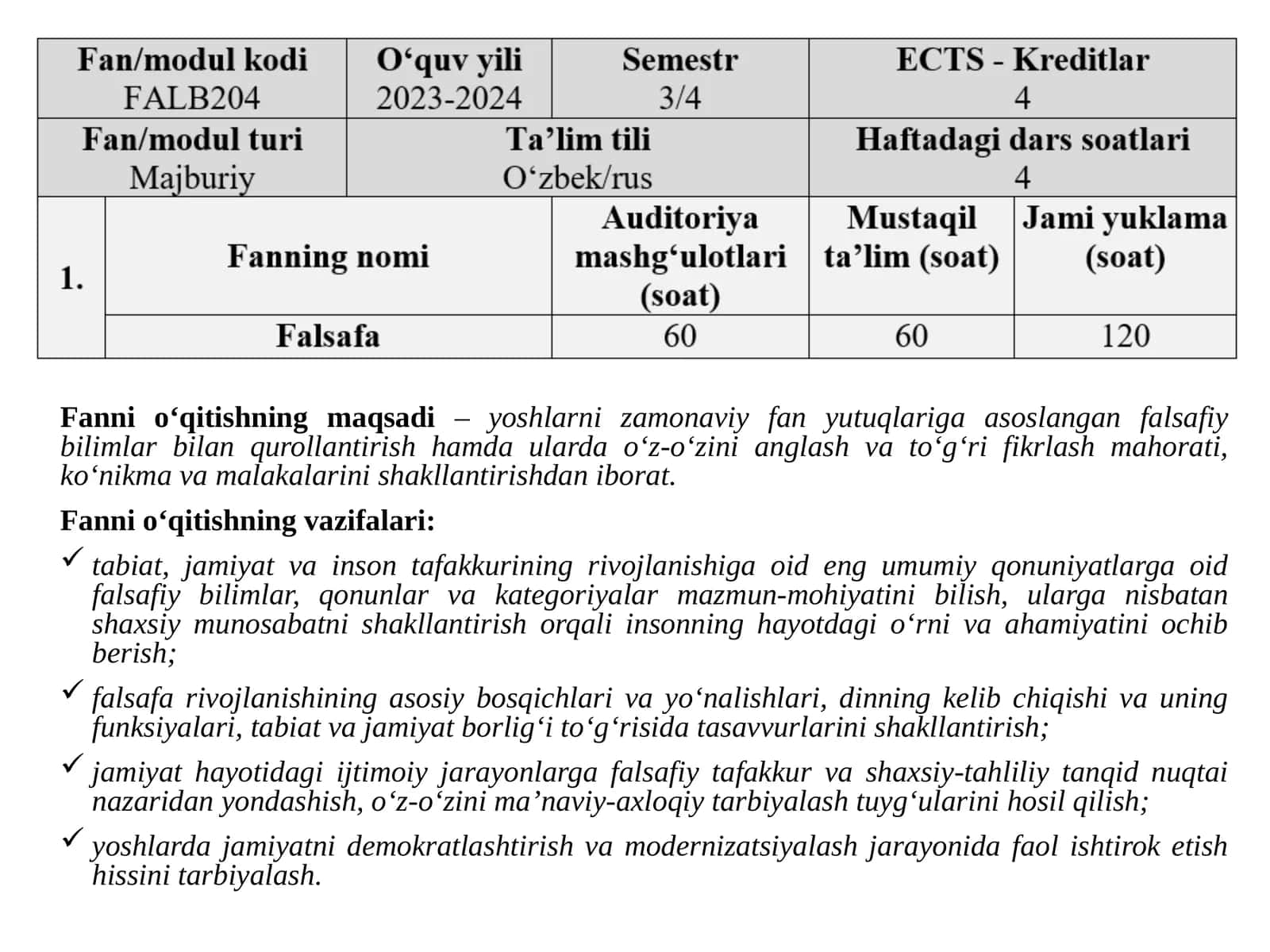 Falsafa 1