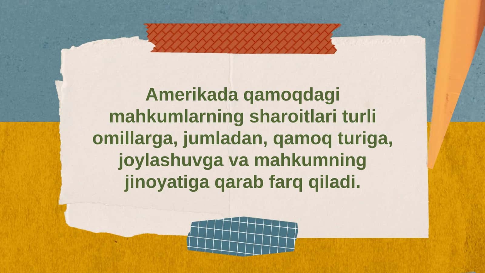 Qamoq turlari 1