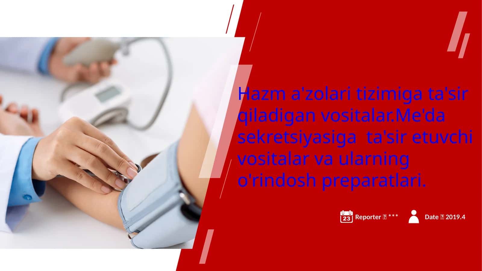 Hazma'zolaritizimigata'sirqiladiganvositalar.Me'dasekretsiyasigata'siretuvchivositalarvaularningo'rindoshpreparatlari 1