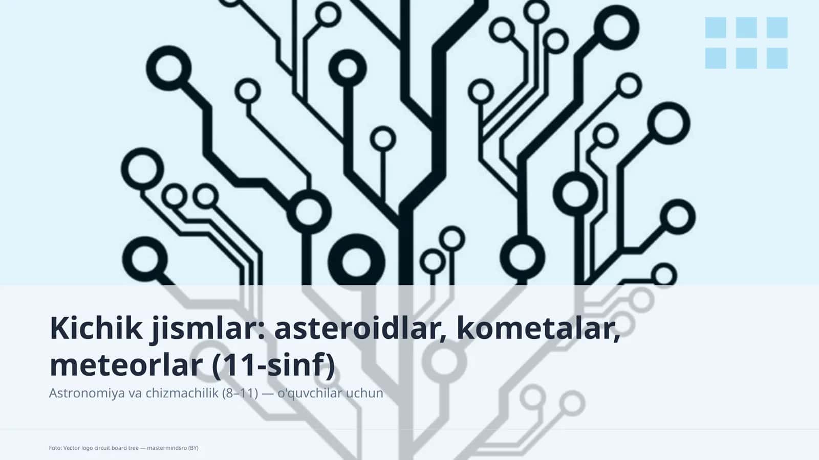 Astronomiya va chizmachilik (8– 11) 1