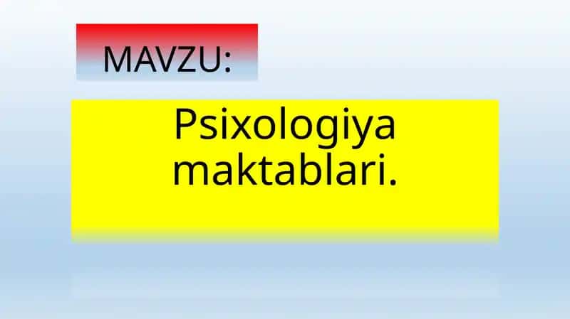 Psixologiyamaktablari 1