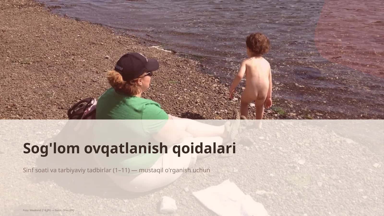Sog'lom ovqatlanish qoidalari 1