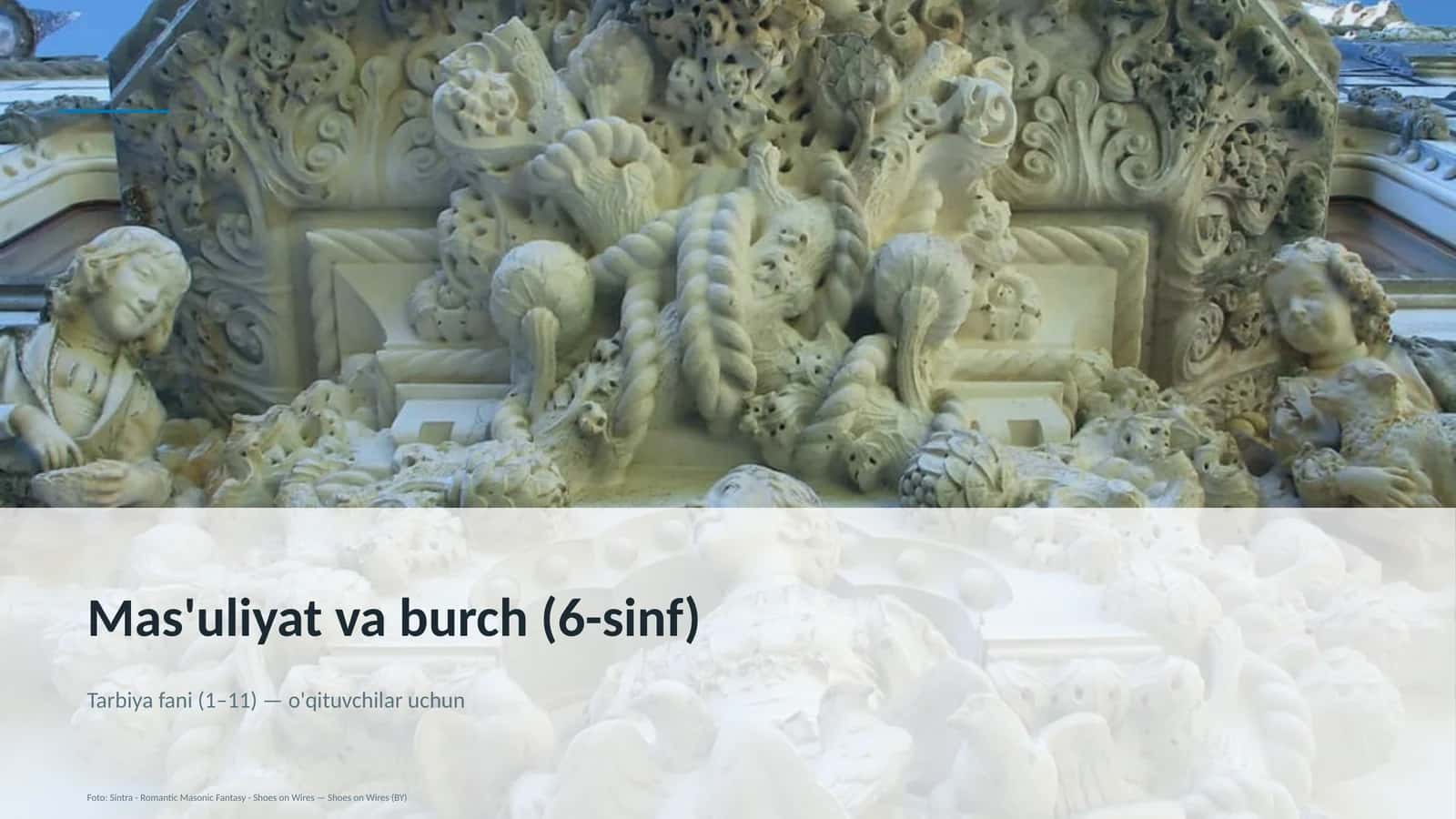 Mas'uliyat va burch (6-sinf) 1