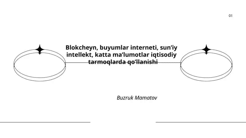 Blokcheyn, buyumlar interneti, sun’iy intellekt 1