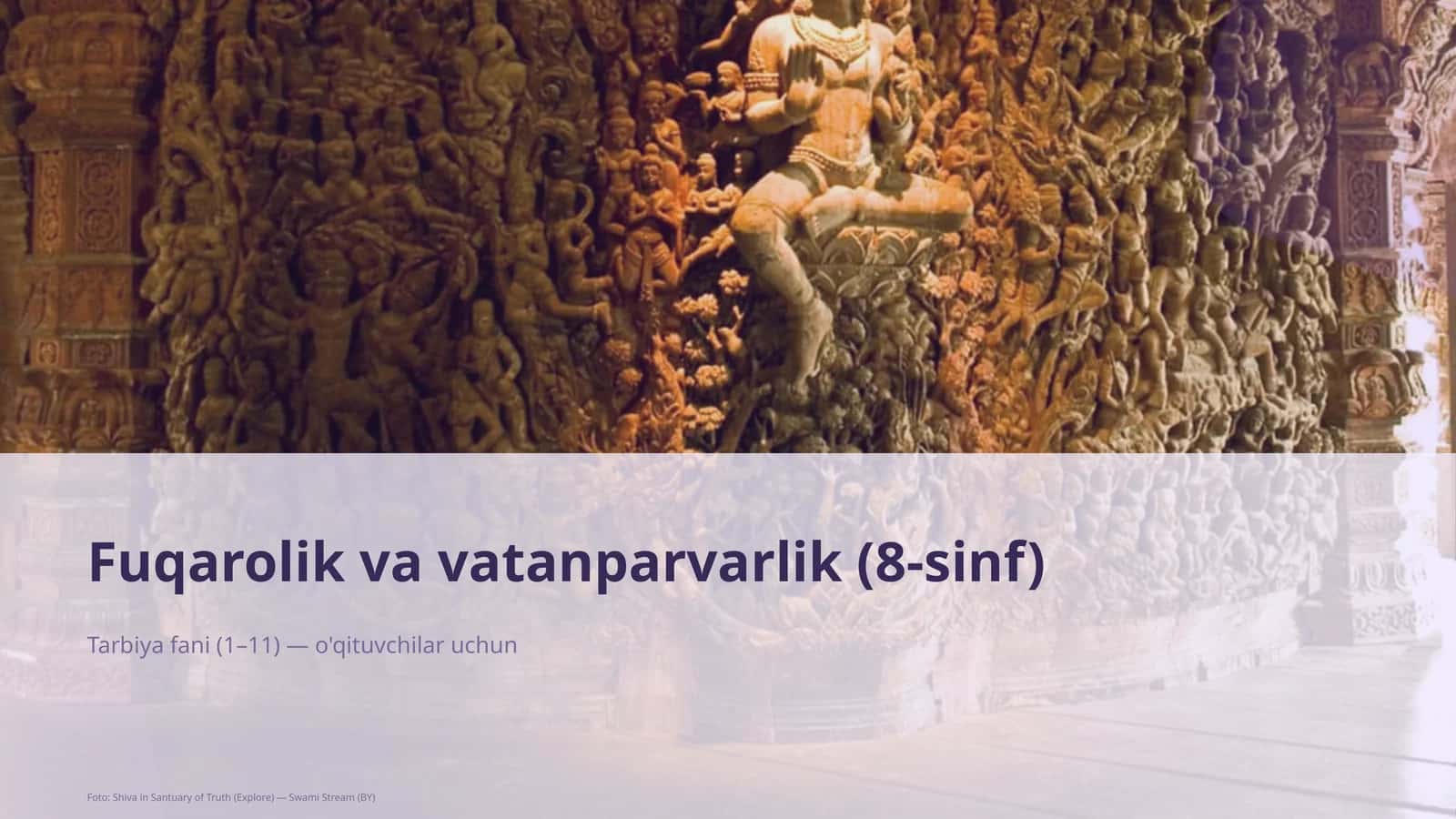 Fuqarolik va vatanparvarlik (8-sinf) 1