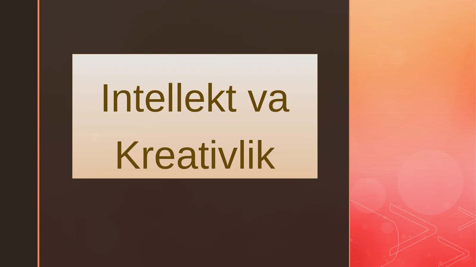 IntellektvaKreativlik 1