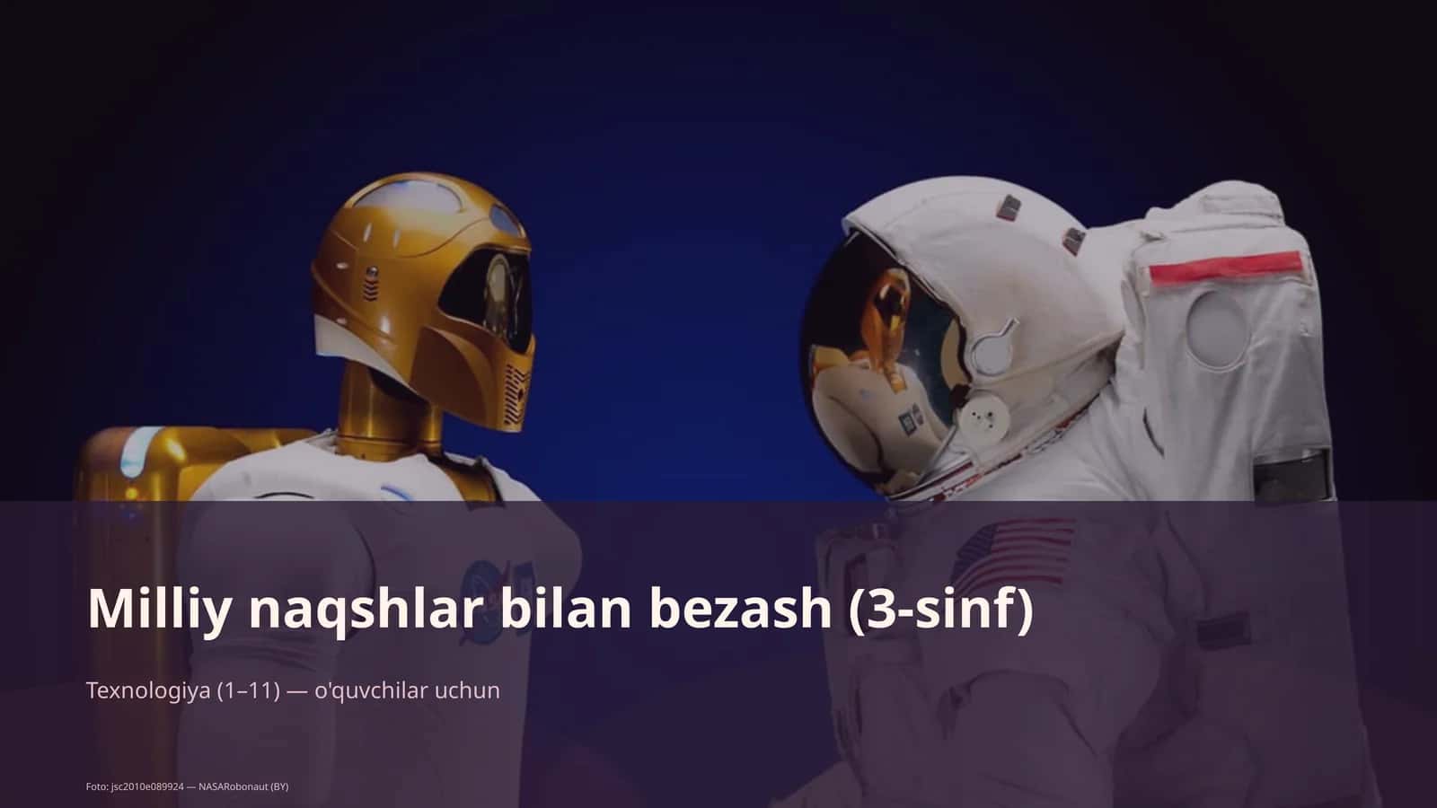 Milliy naqshlar bilan bezash (3-sinf) 1