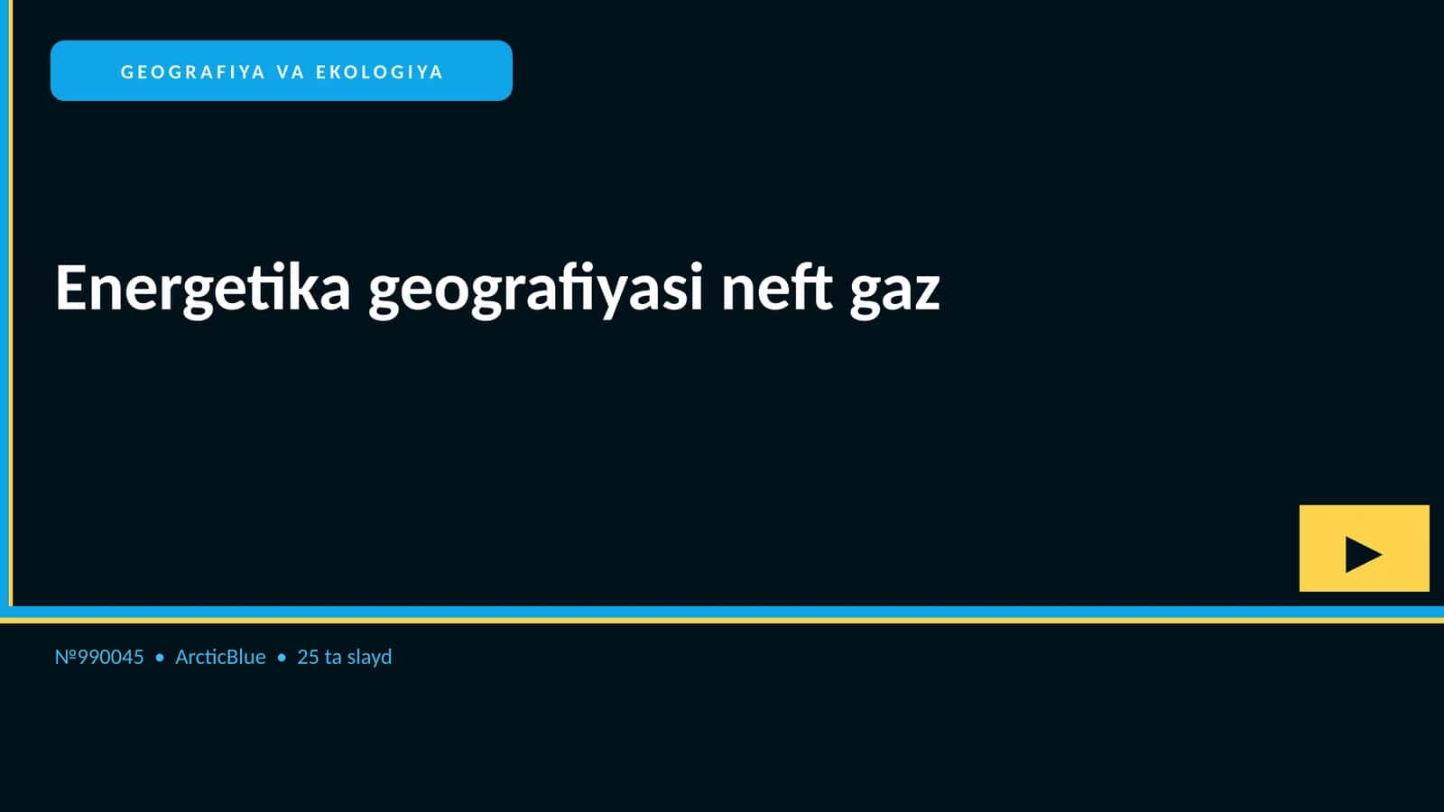Energetika geografiyasi neft gaz 1