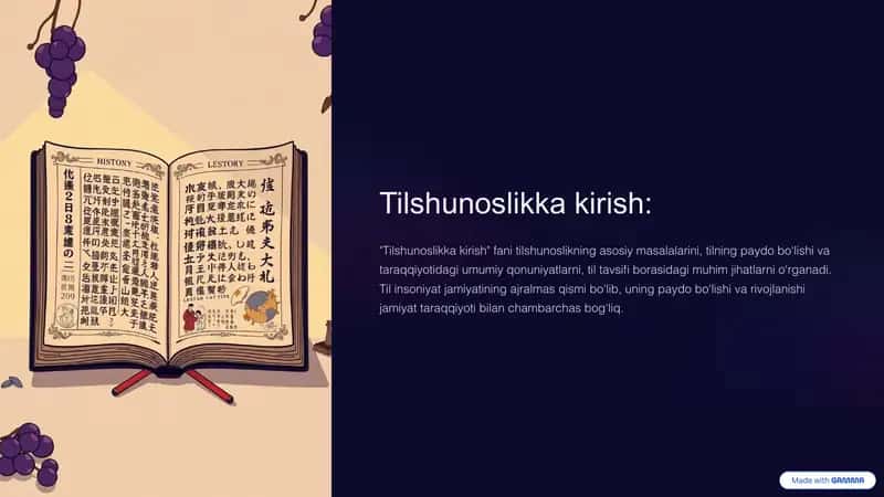 Tilshunoslikka kirish 1