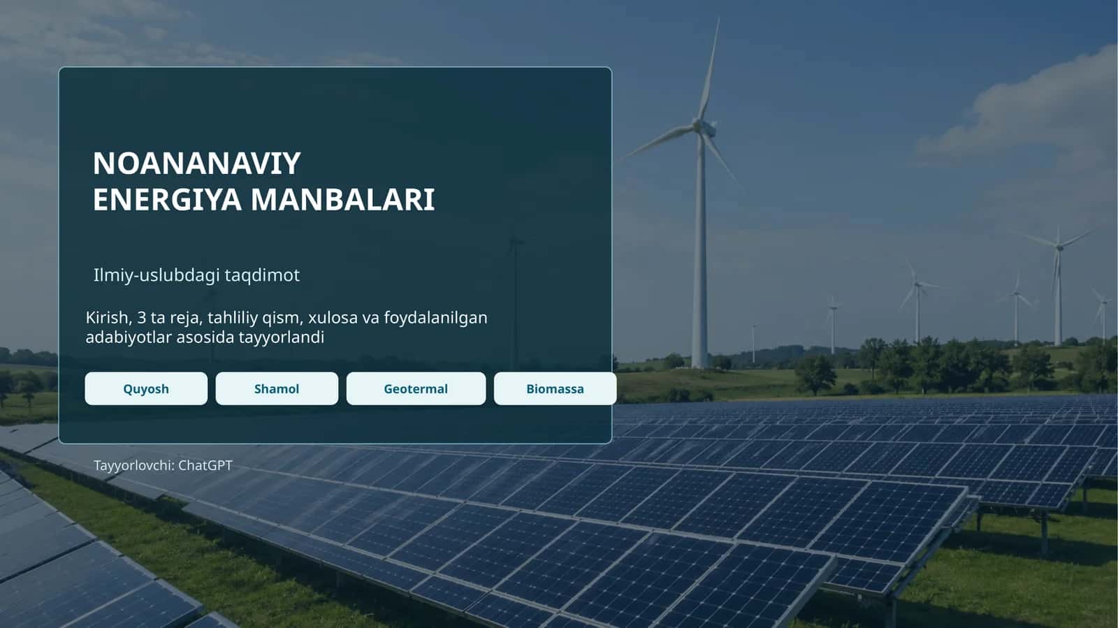 NOANANAVIY ENERGIYA MANBALARI 1