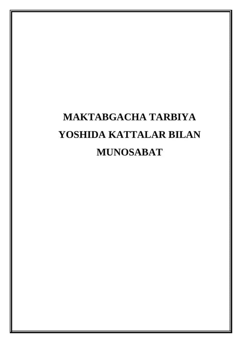 Ona tilini mustaqil ta'limning nazariy asoslari 1