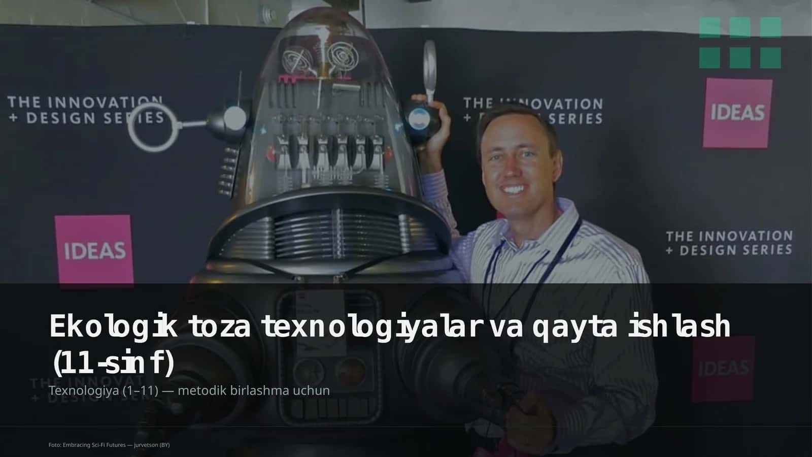Ekologik toza texnologiyalar va qayta ishlash (11-sinf) 1