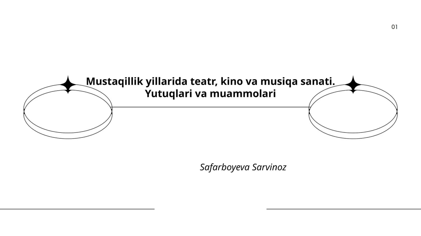 Mustaqillik yillarida teatr, kino va musiqa sanati. Yutuqlari va muammolari 1