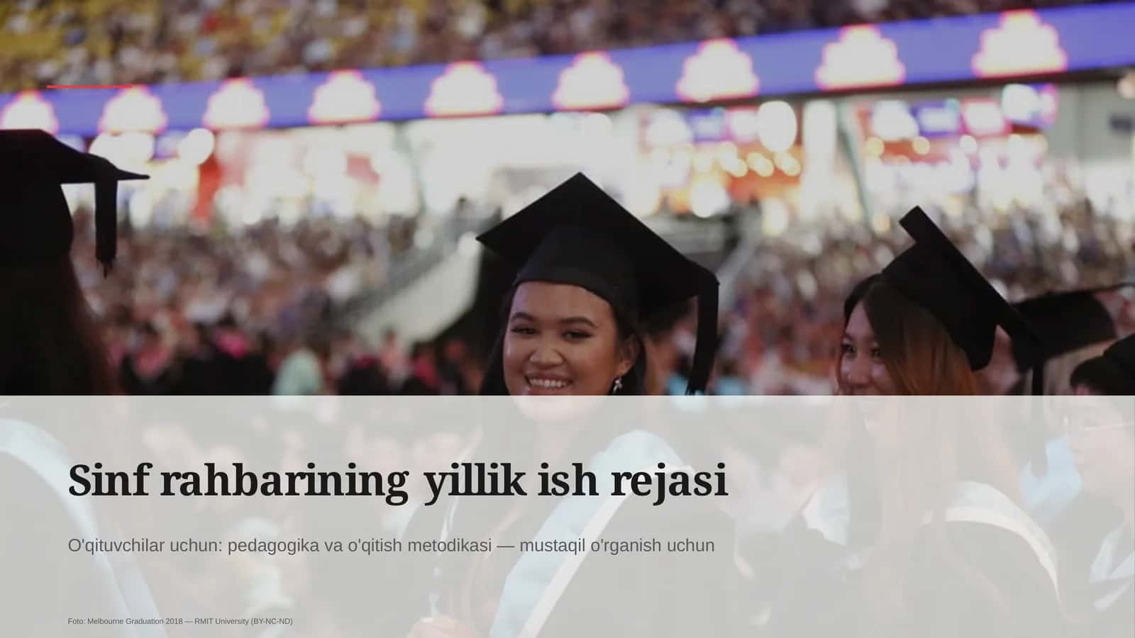 Sinf rahbarining yillik ish rejasi 1