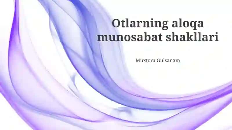 O'simliklarning aloqa munosabatlari