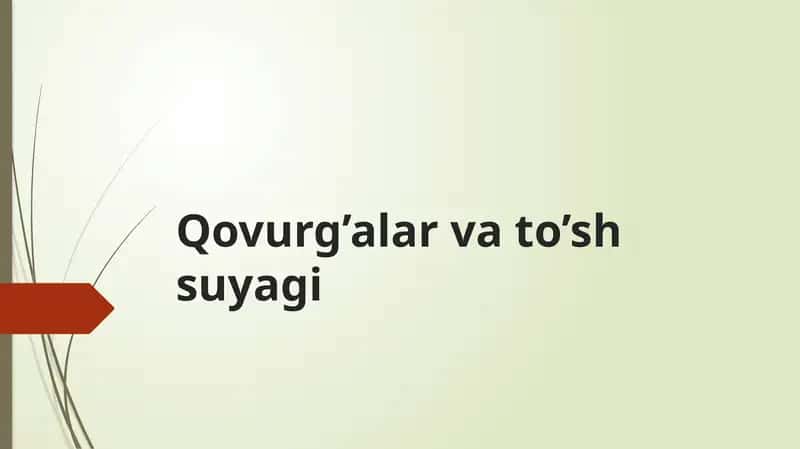 Qovurg’alar 1