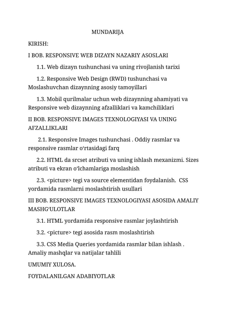 RESPONSIVE WEB DIZAYN NAZARIY ASOSLARI 1