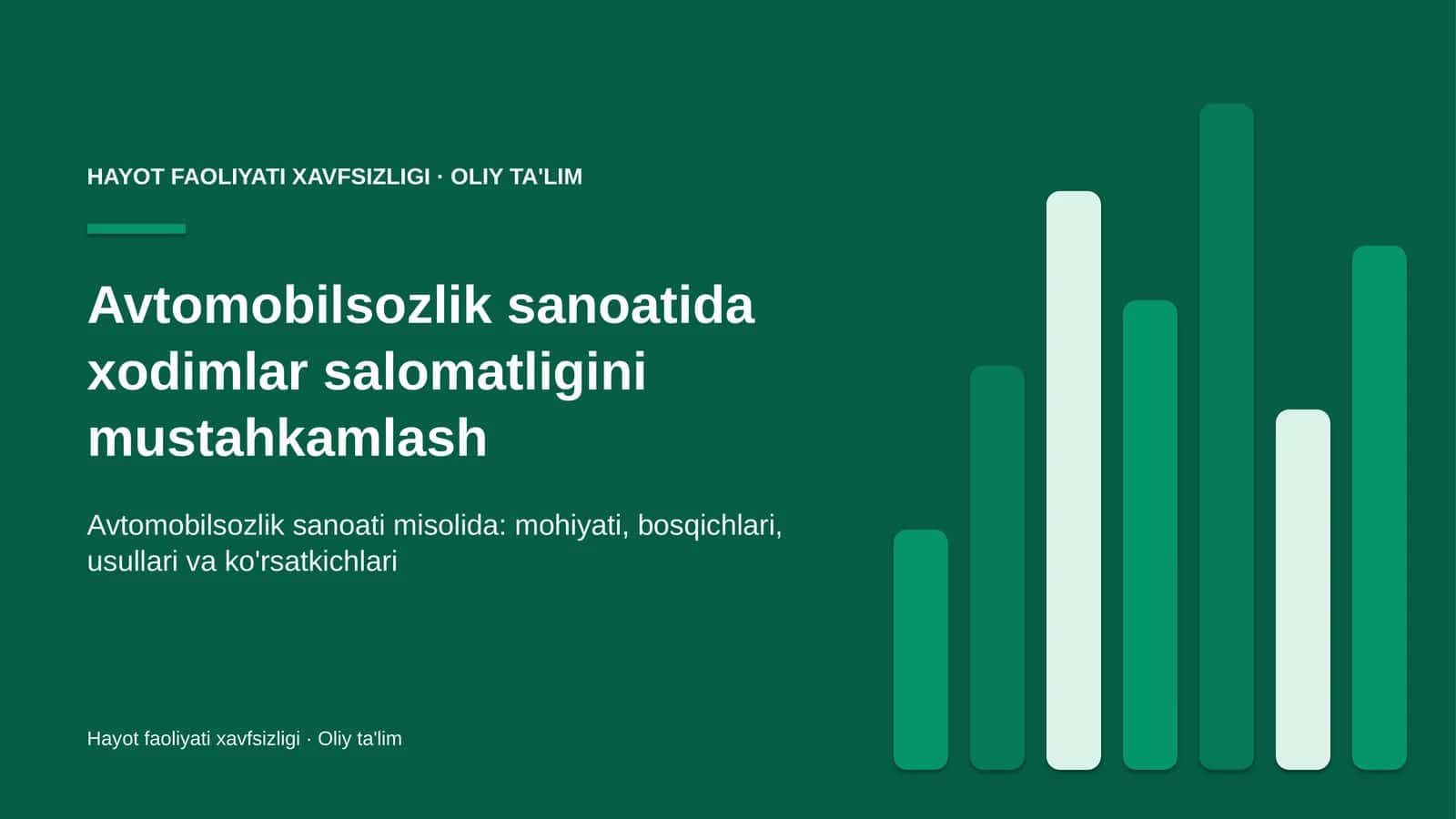 avtomobilsozlik sanoatida xodimlar salomatligini mustahkamlash 9530 1
