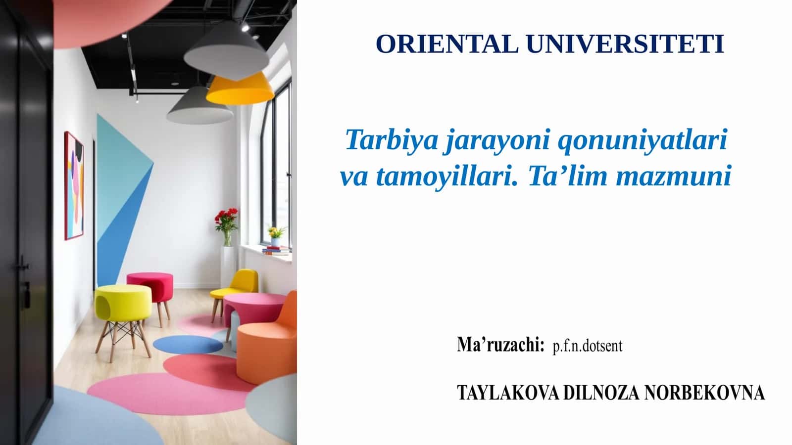 Tarbiyajarayoniqonuniyatlarivatamoyillari 1
