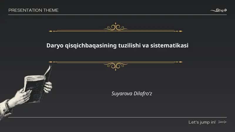 Daryo qisqichbaqasining tuzilishi va sistematikasi 1
