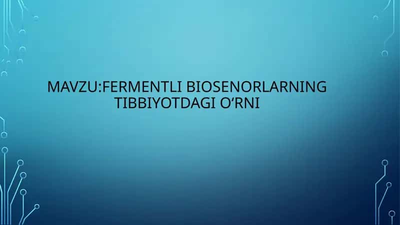 fermentliBiosenorlar 1