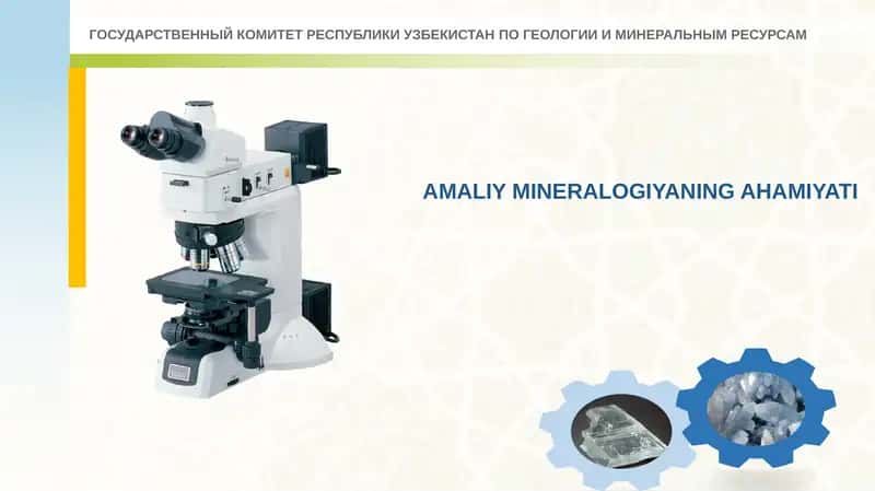 AMALIY MINERALOGIYANING AHAMIYATI 1