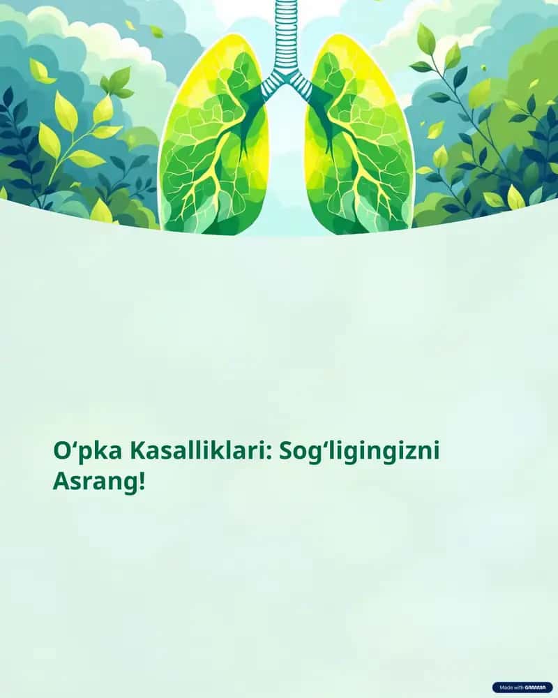 Oʻpka kasalliklari 1