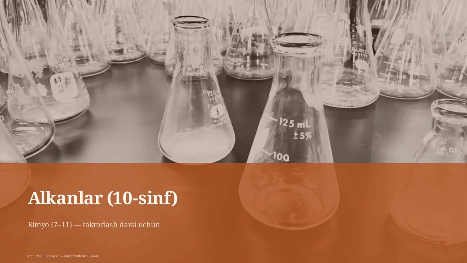 Alkanlar (10-sinf) 1