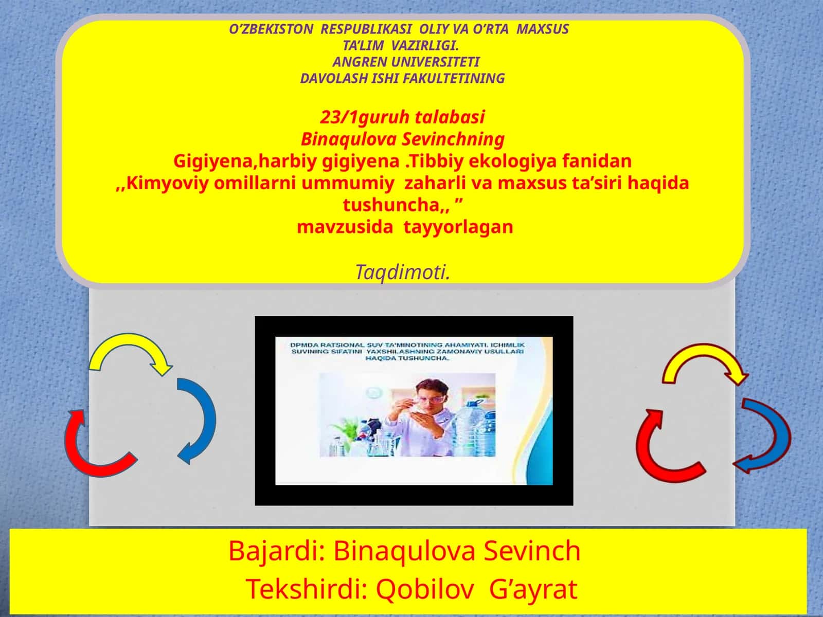 Kimyoviy omillar 1