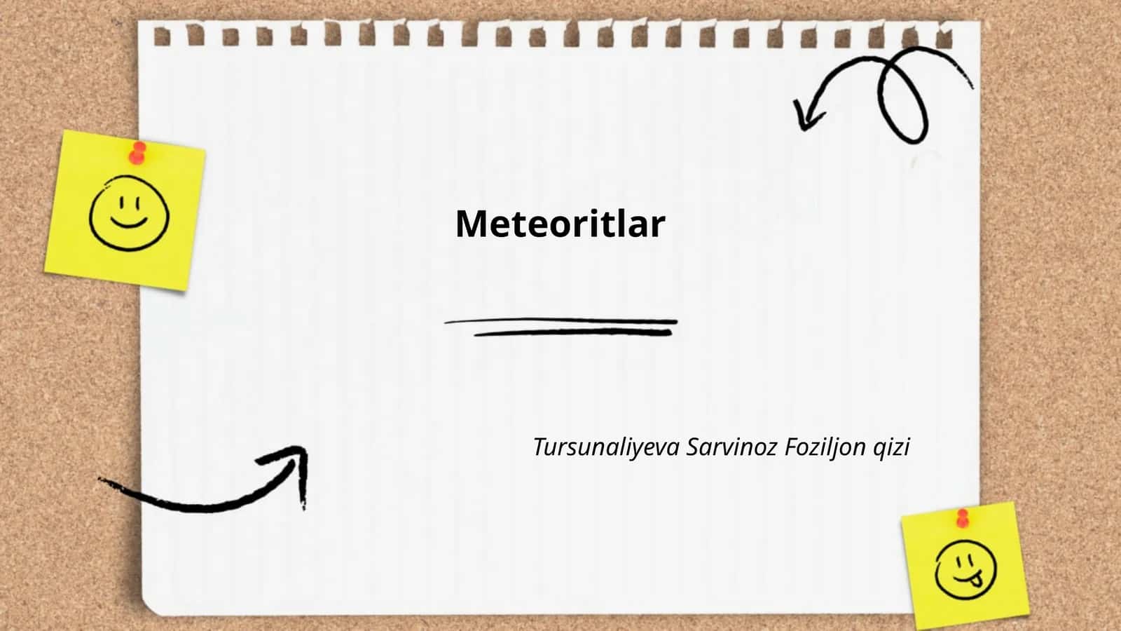 Meteoritlar 1