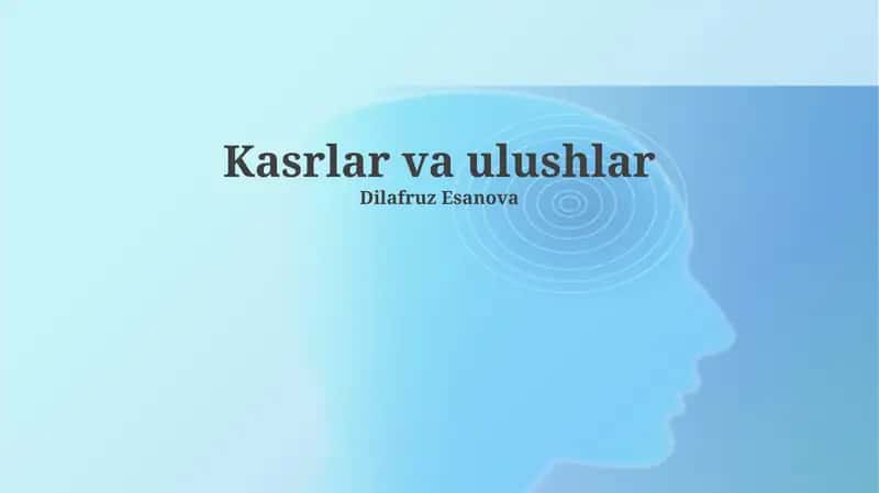 Kasrlar va ulushlar 1