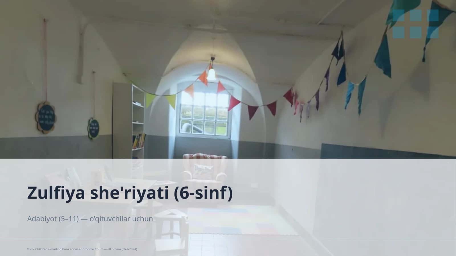 Zulfiya she'riyati (6-sinf) 1
